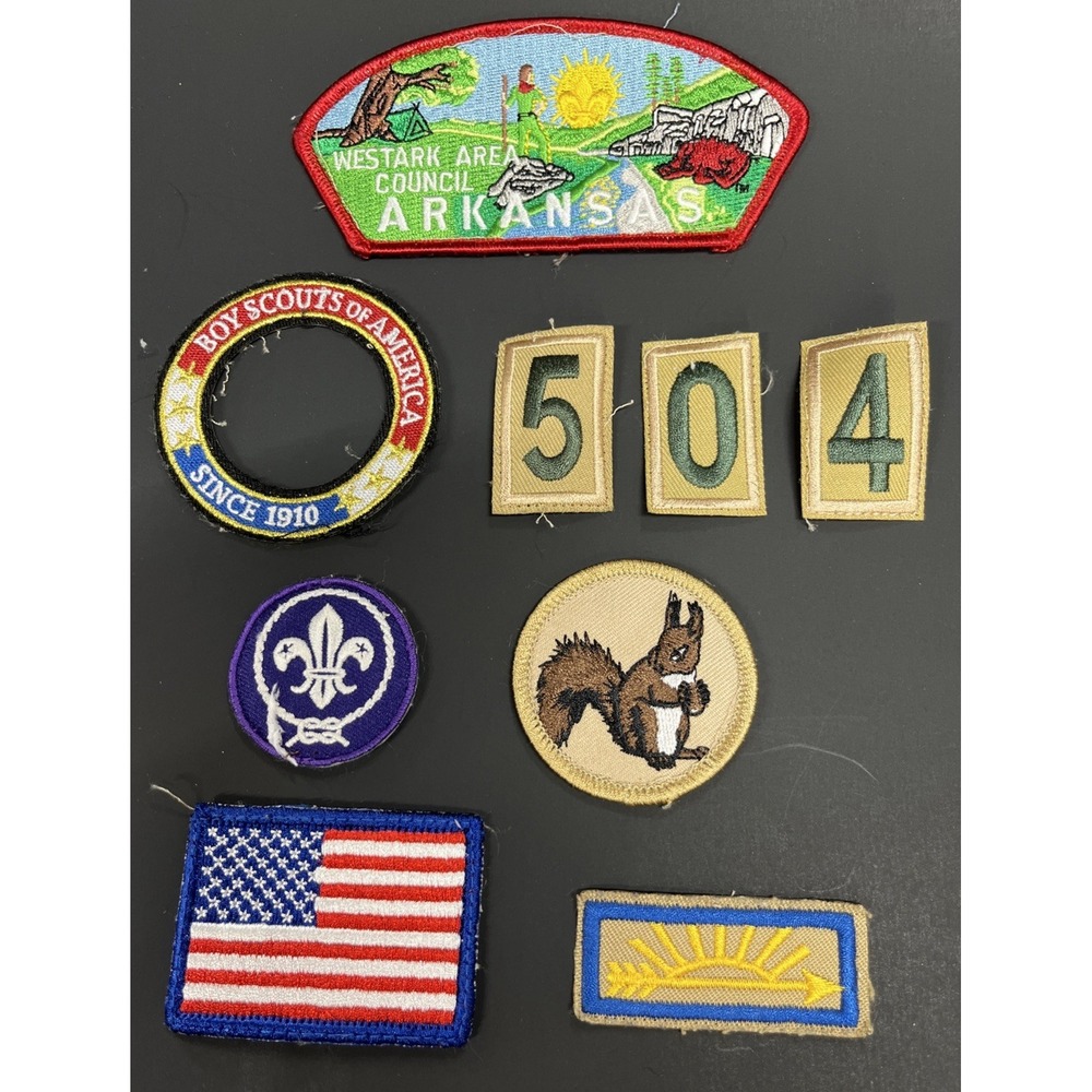 Boy Scouts of America BSA Patches Arkansas